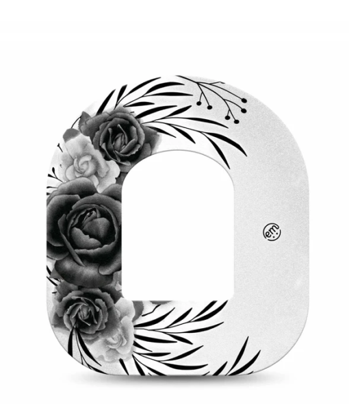 ExpressionMed Omnipod Tatto Rose Patch