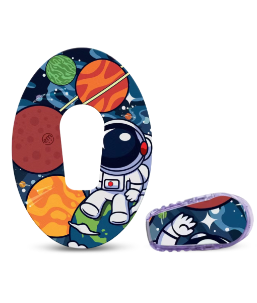 ExpressionMed Astronaut Dexcom G6 Tape and Sticker