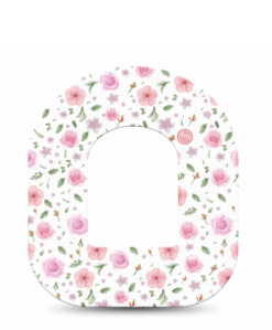 ExpressionMed Omnipod Pastel Flowers Patch