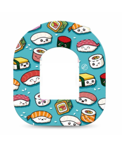 ExpressionMed Omnipod Silly Sushi Patch