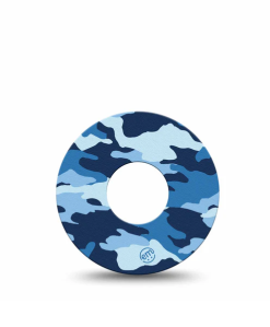 ExpressionMed Blue Camo Infusion Set Patches