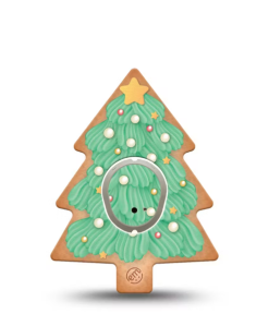 ExpressionMed Christmas Cookie Dexcom G7 Tape and Sticker